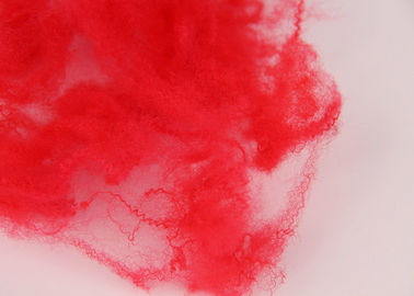 Le dopant a teint la fibre discontinue de polyesters réutilisée par couleur de PSF pour le tissu non-tissé de matelas de couvertures de tapis