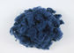 Indigo - abrasion réutilisée colorée par bleu de fibre discontinue de polyesters - 3D*32MM résistants