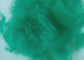 Couleur verte réutilisée par 1.5D*51MM de fibre discontinue de polyesters pour non tissé