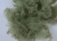 Fibre discontinue de polyesters teinte par dopant de fibre de vert d'armée pour le tapis