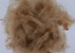 Enduisez la fibre discontinue de polyesters teinte de couleur de café 1.5D*38MM réutilisé