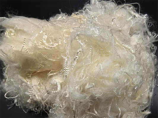 Fibre PPS de polyphénylénium sulfure blanc avec 30% d'allongement et une excellente résistance à la flamme