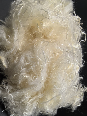 Matériau à base de sulfure de polyphénylène semi-cristallin pour filtre à air chaud non tissé