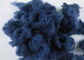 Indigo - abrasion réutilisée colorée par bleu de fibre discontinue de polyesters - 3D*32MM résistants